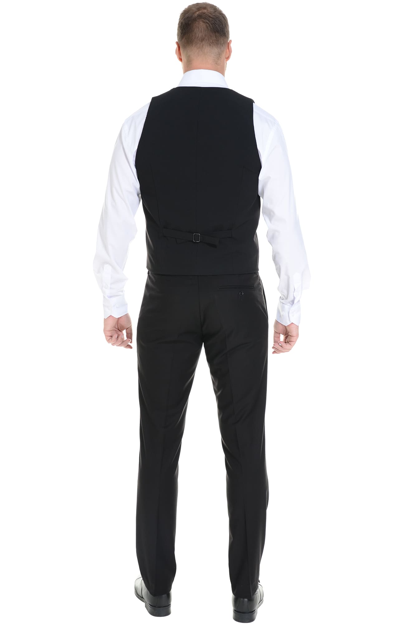 62864 Жилет  мужской BLACK El-Risto  Одежда для официантов  размер 44  - Вид №6