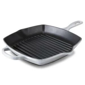Сковорода-гриль чугунная Le Creuset, 26 см, серая