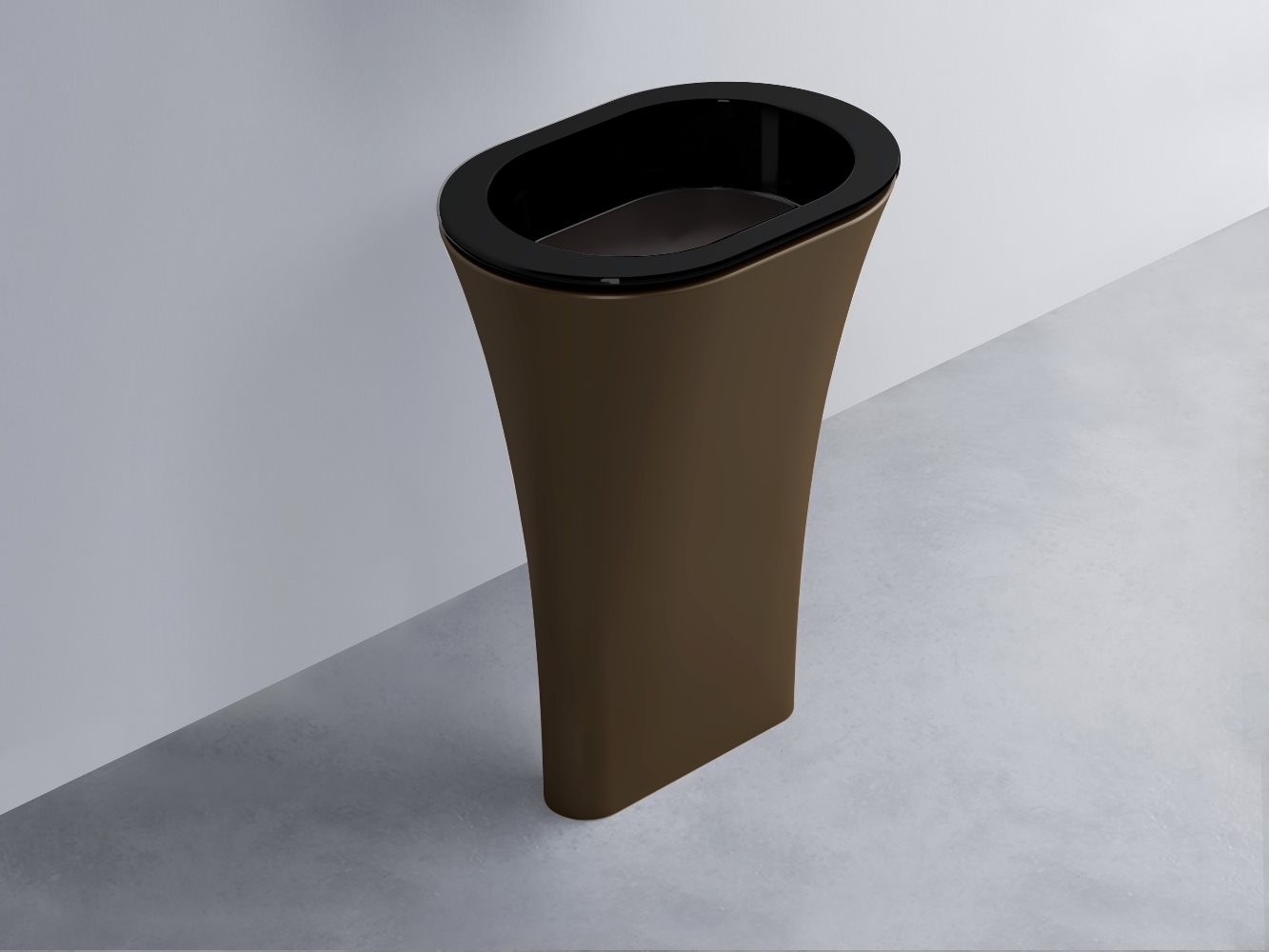 AMLA65-N+AMPILO-LV+AMCOLO-CA Раковина Amedeo Ovale отдельностоящая cielo Enjoy + Amedeo Ceramica Cielo