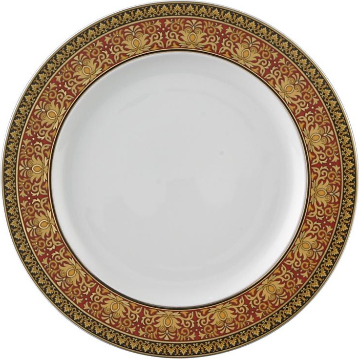 41429 Rosenthal Versace Тарелка закусочная Rosenthal Versace Медуза 22см, фарфор Фарфор 
