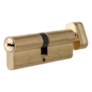 Цилиндр Apecs SM-70, 35х35 мм, ключ/вертушка, цвет золотой 82594810 STLM-2009126