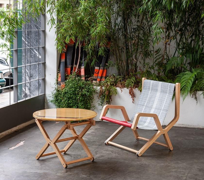 DVELAS Круглый складной журнальный столик Dinghy sun-id-1383523 - Вид №1