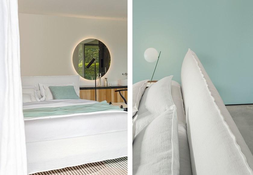 Twils Односпальная или двуспальная кровать с мягким изголовьем sun-id-1418522 - Вид №2