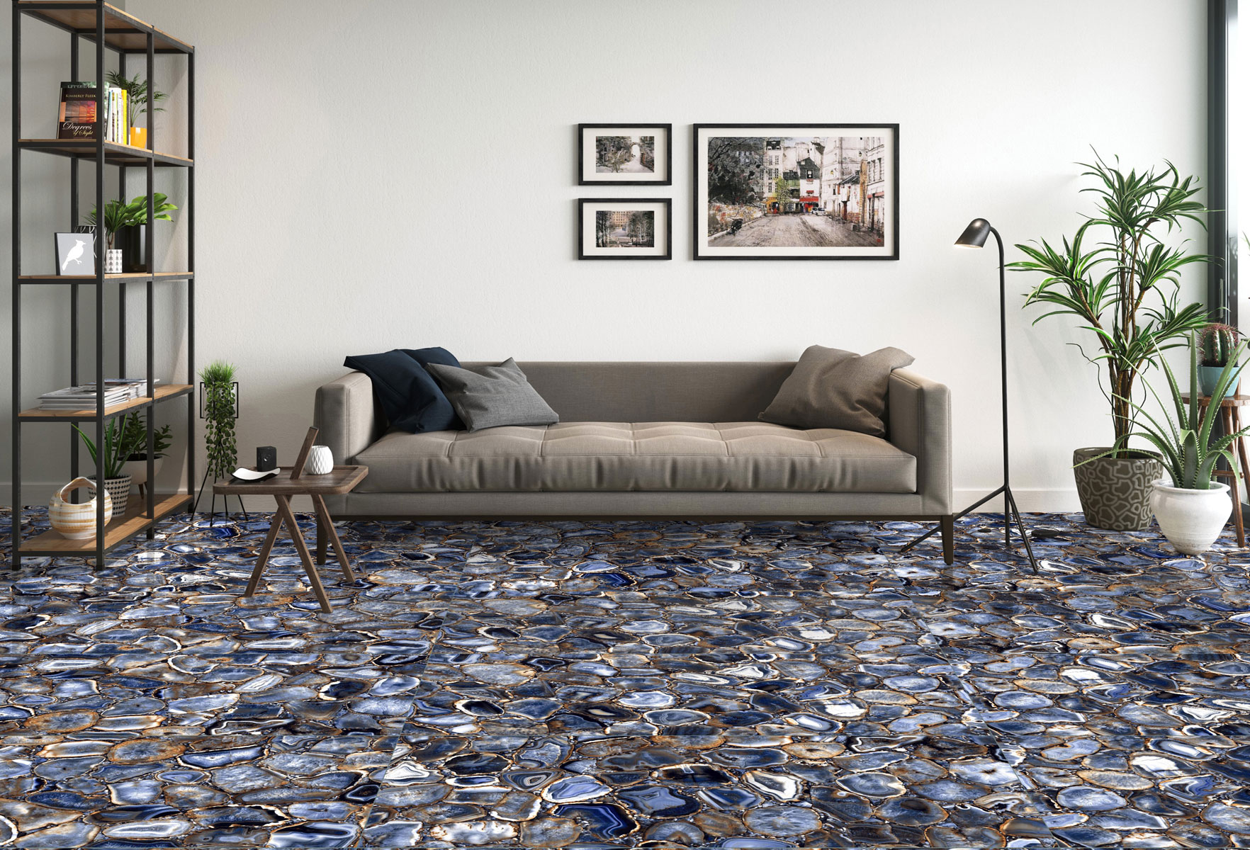 Palacio ROCK AZUL — Элегантность мрамора в вашем интерьере STP-ST491 INCOLOR - Вид №5