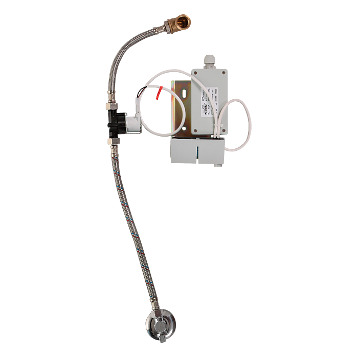 01545 Радарное устройство смыва на монтажной рейке, с встроенным источником питания для писсуара D-Code, 230 В/ 50 Гц SANELA 