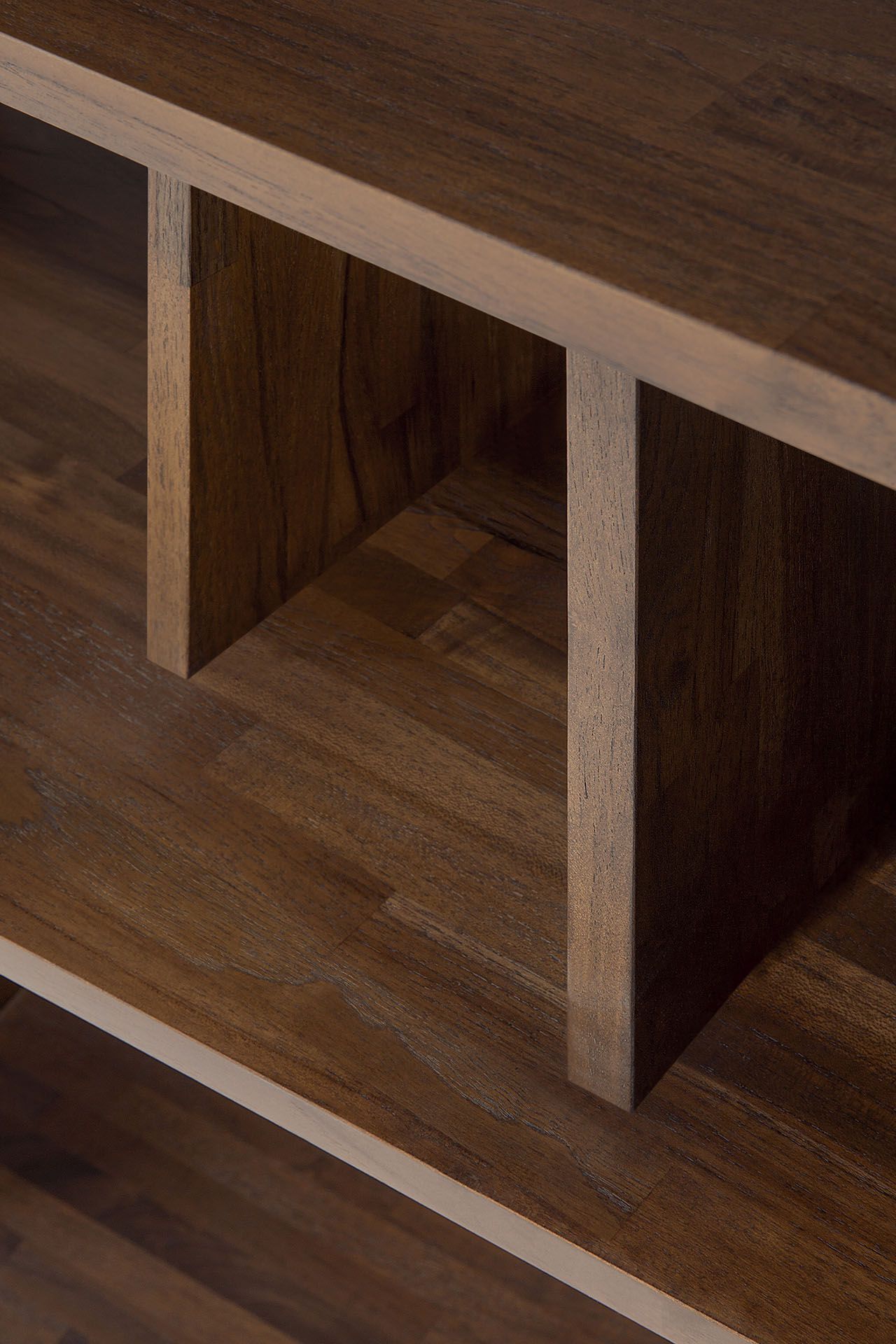 Книжный шкаф из тикового дерева Ethnicraft IRREGULAR ARCH-00074570 - Вид №9