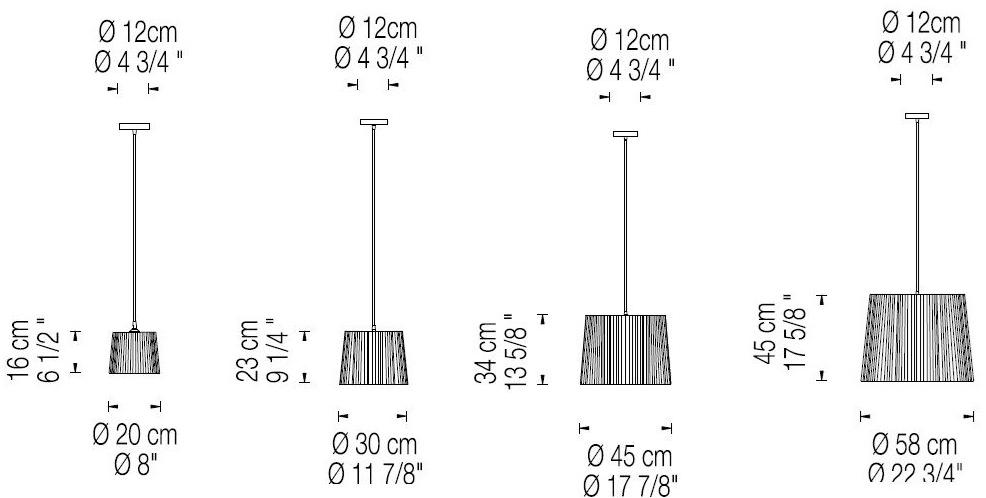 fambuena Подвесной светильник Rafia 9057 /58 /59 / 60 - Вид №6