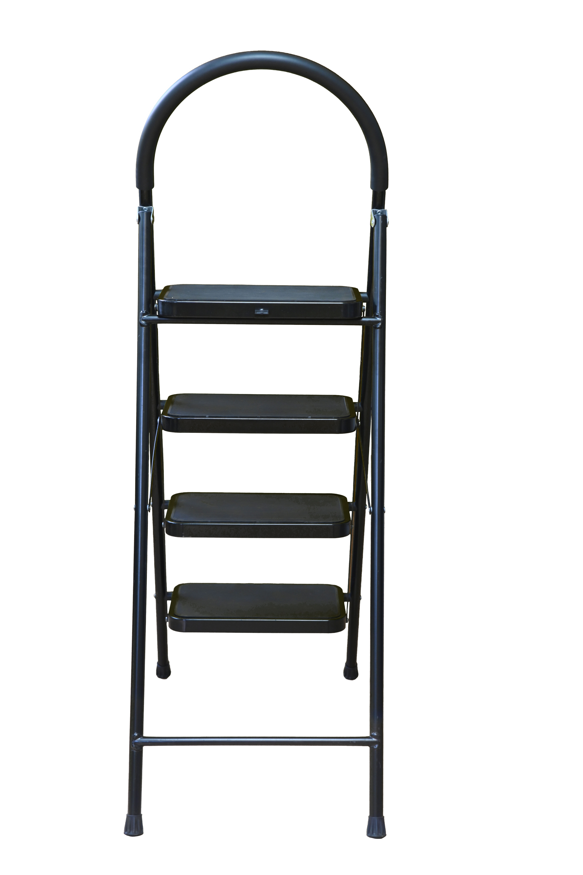 Стремянка-стул с широкими ступенями стальная, 4 ступени ALUMET МСН204 - Вид №7
