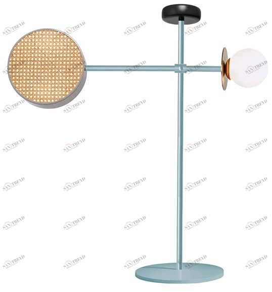 UTU Soulful Lighting Регулируемый по высоте светодиодный торшер из металла Monaco Santreyd sun-id-1509199