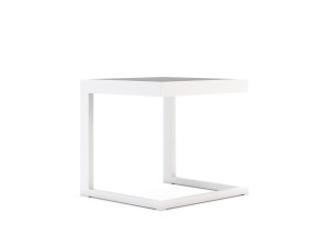 Стальной квадратный стол для сервировки и ламинированный верх