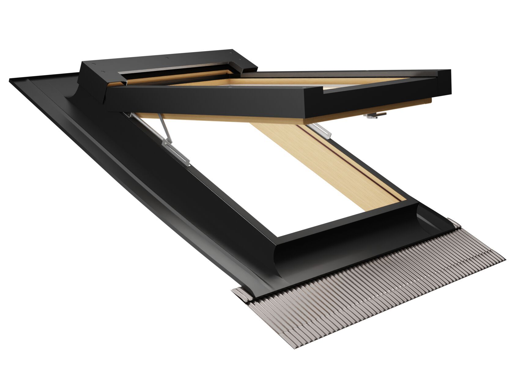 Алюминиевое и деревянное окно vasistas Emica Habitat ARCH-00115375