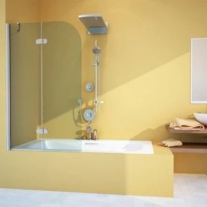 Шторка на ванну 100x150 GV-102A GUTEWETTER LUX PEARL