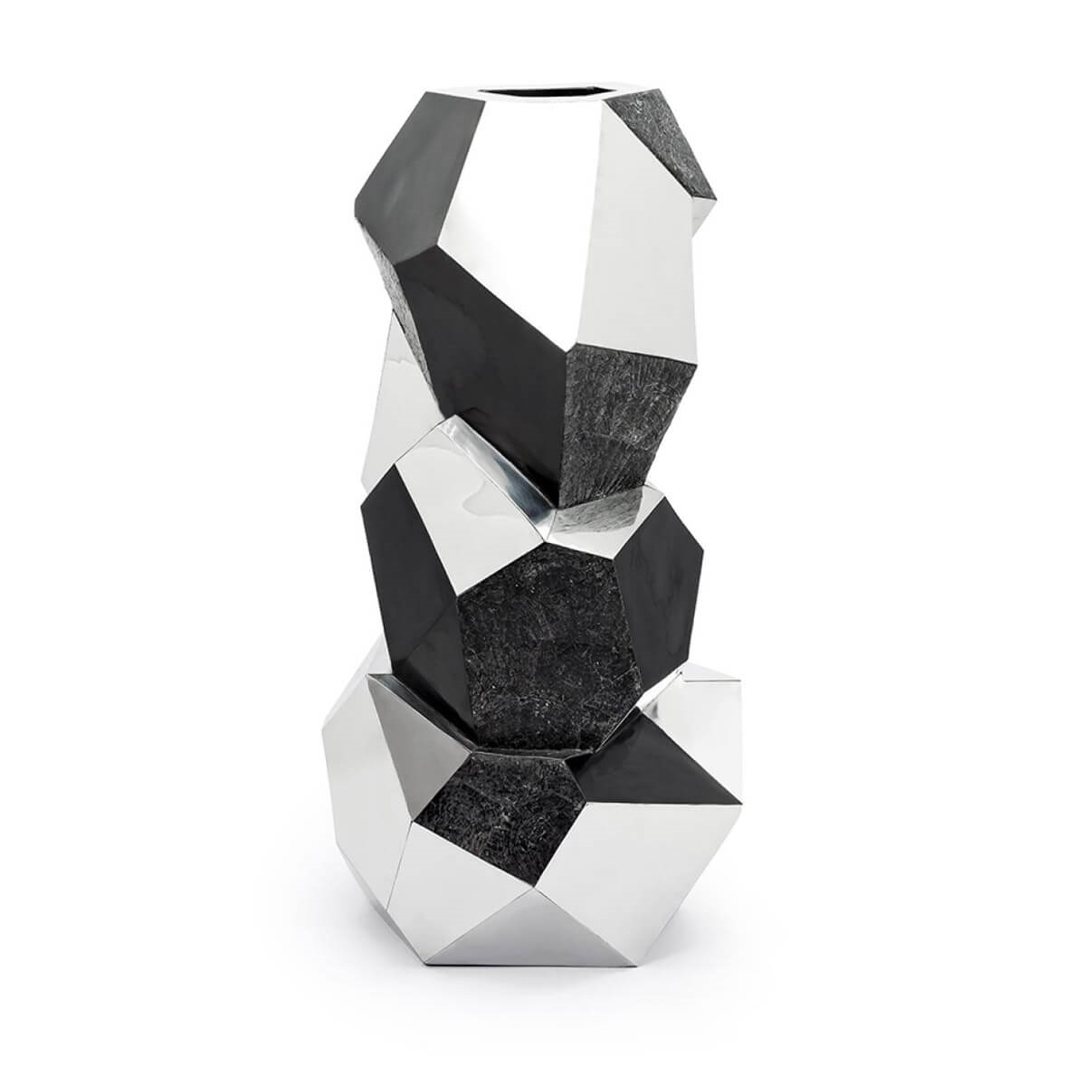 200189-BG ABHIKA ВАЗА ОБОЛОЧКА СМОЛА BEIGE  - Вид №1