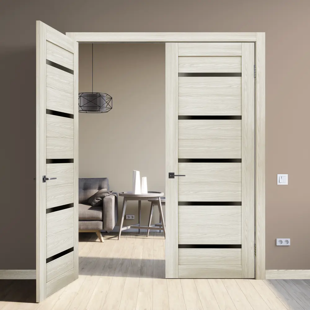 Комплект двери Artens Дукато глухая 70x200 см Hardflex цвет бора без доборов STLM-2103977 - Вид №3