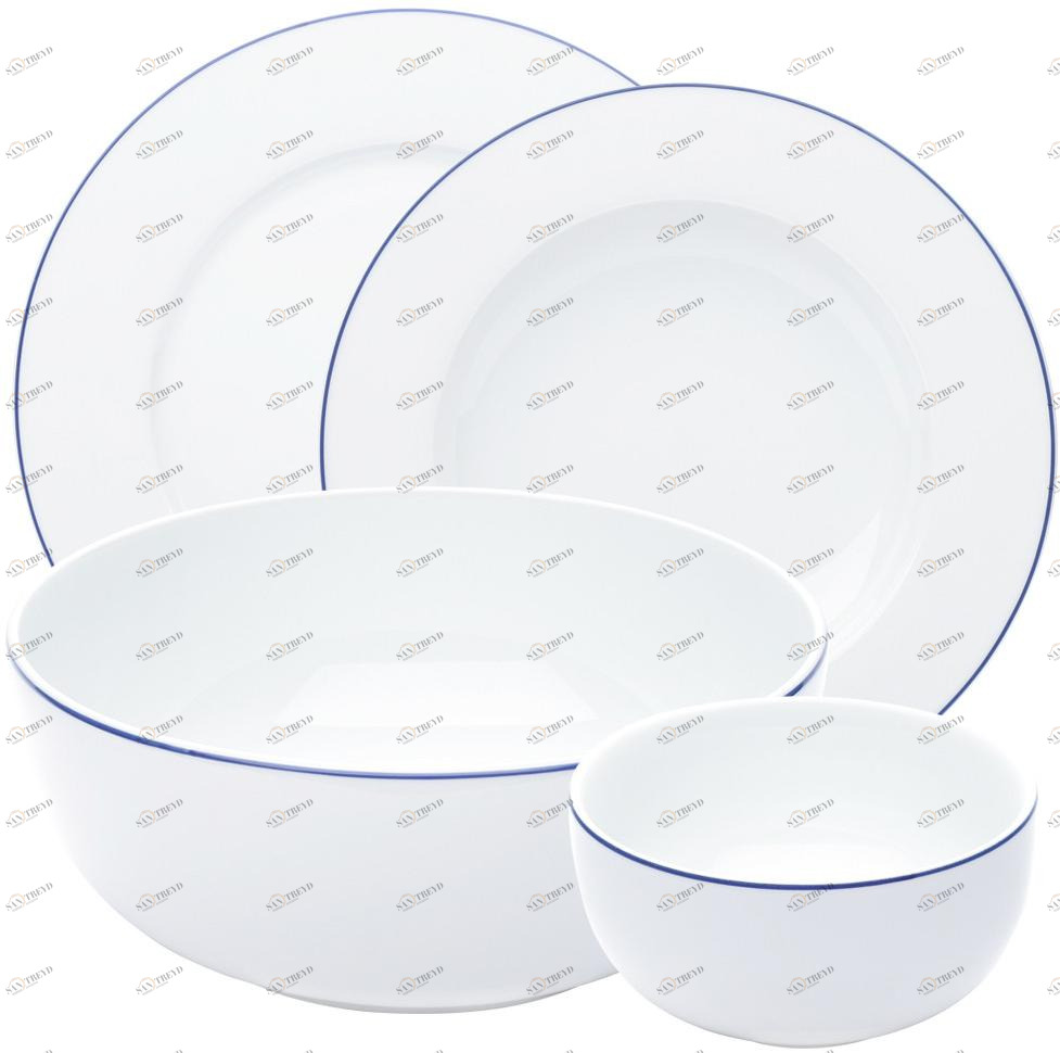 CUSTOMSET-A004 Aronda Доска служба синяя линия Kahla-porzellan 