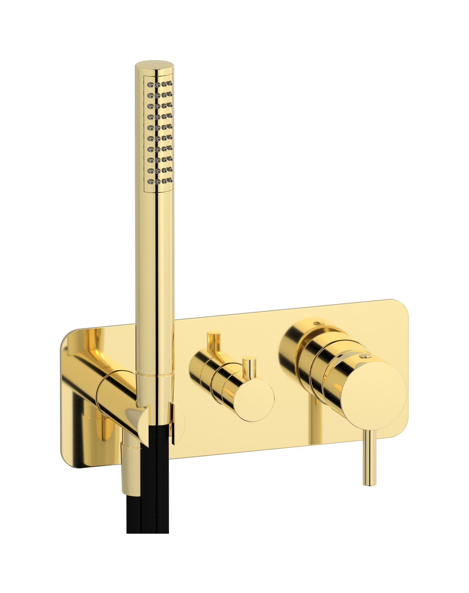 Смеситель для душа с 3 отверстиями и ручным душем IB Milano Torino ARCH-00063412 - Вид №4