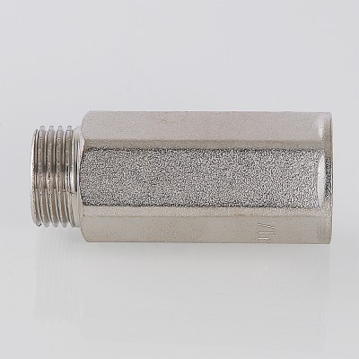 VTr.197.N.0420 Фитинг резьбовой – удлинитель Valtec 1/2" х 20 мм  - Вид №8