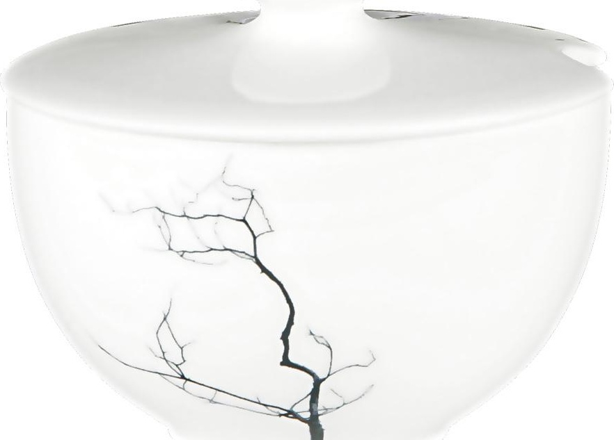 62361 Dibbern Сахарница Dibbern "Чёрный лес" 250мл Фарфор костяной 