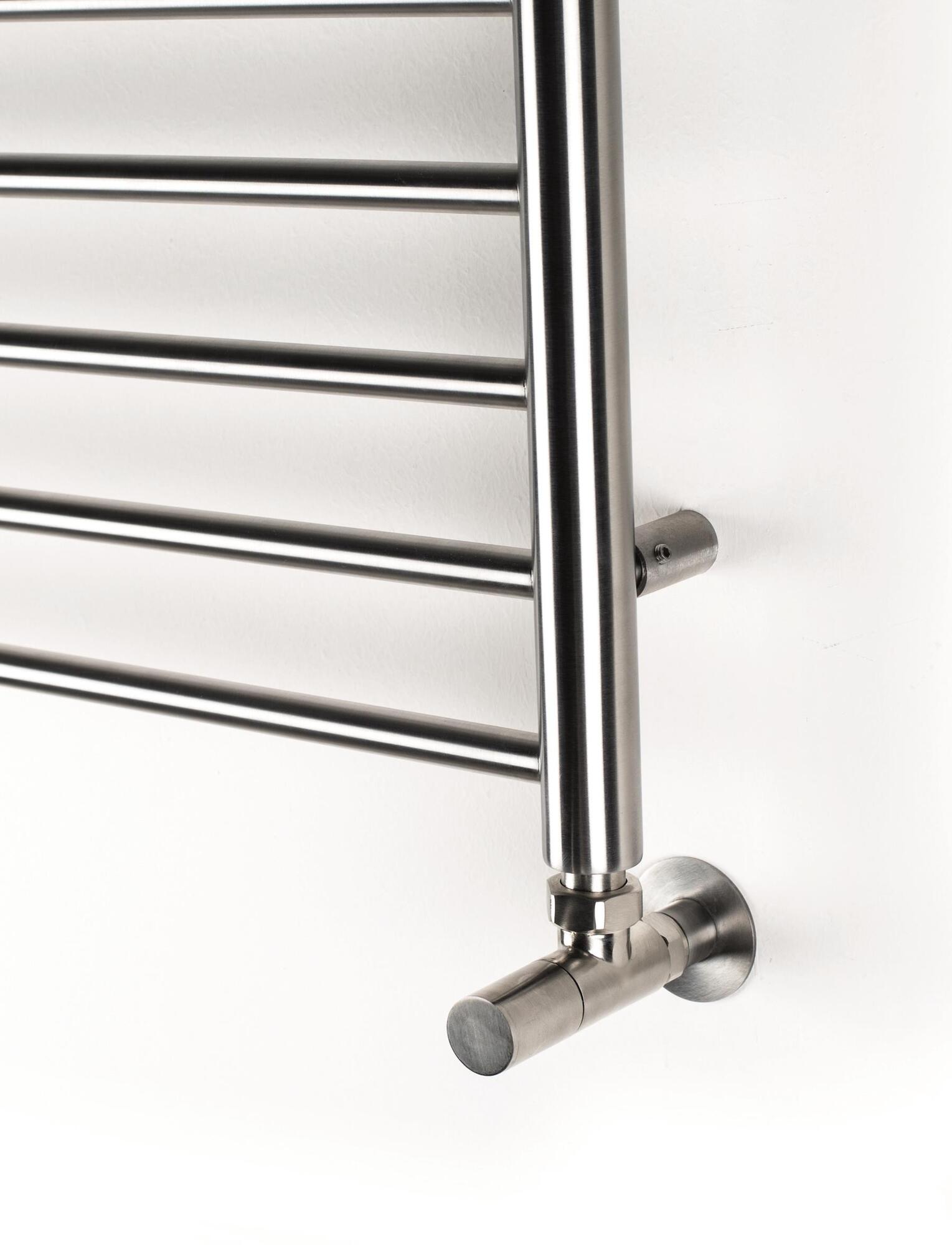 Полотенцесушитель Hammam BIANCA Stainless steel  комбинированный; электрический или водяной Сталь  - Вид №11