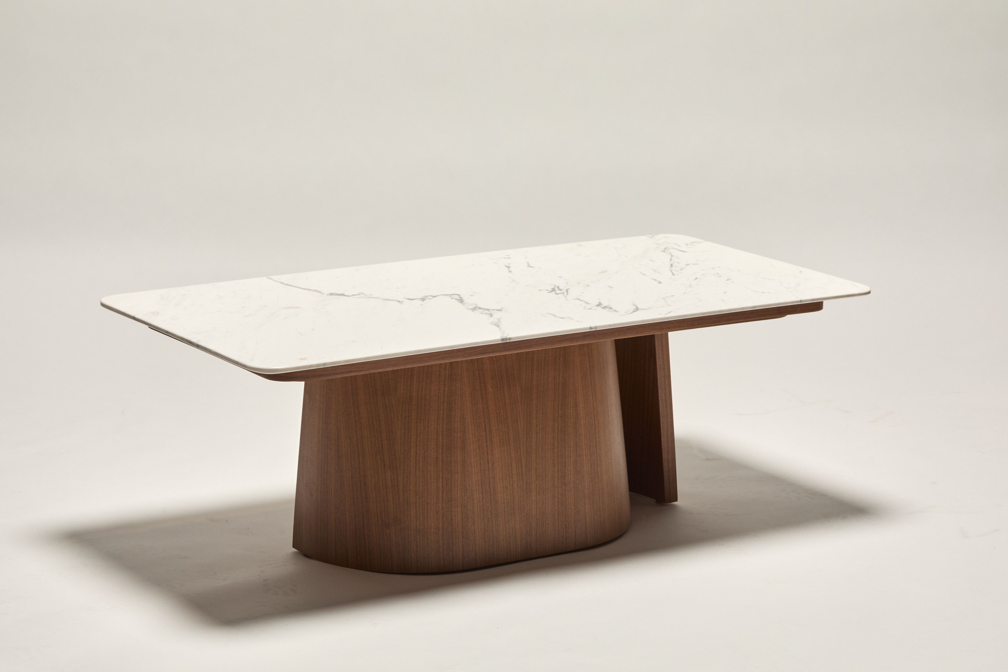 Прямоугольный стол из мрамора и грецкого ореха REDA AMALOU DESIGN ARCH-00056881 - Вид №4