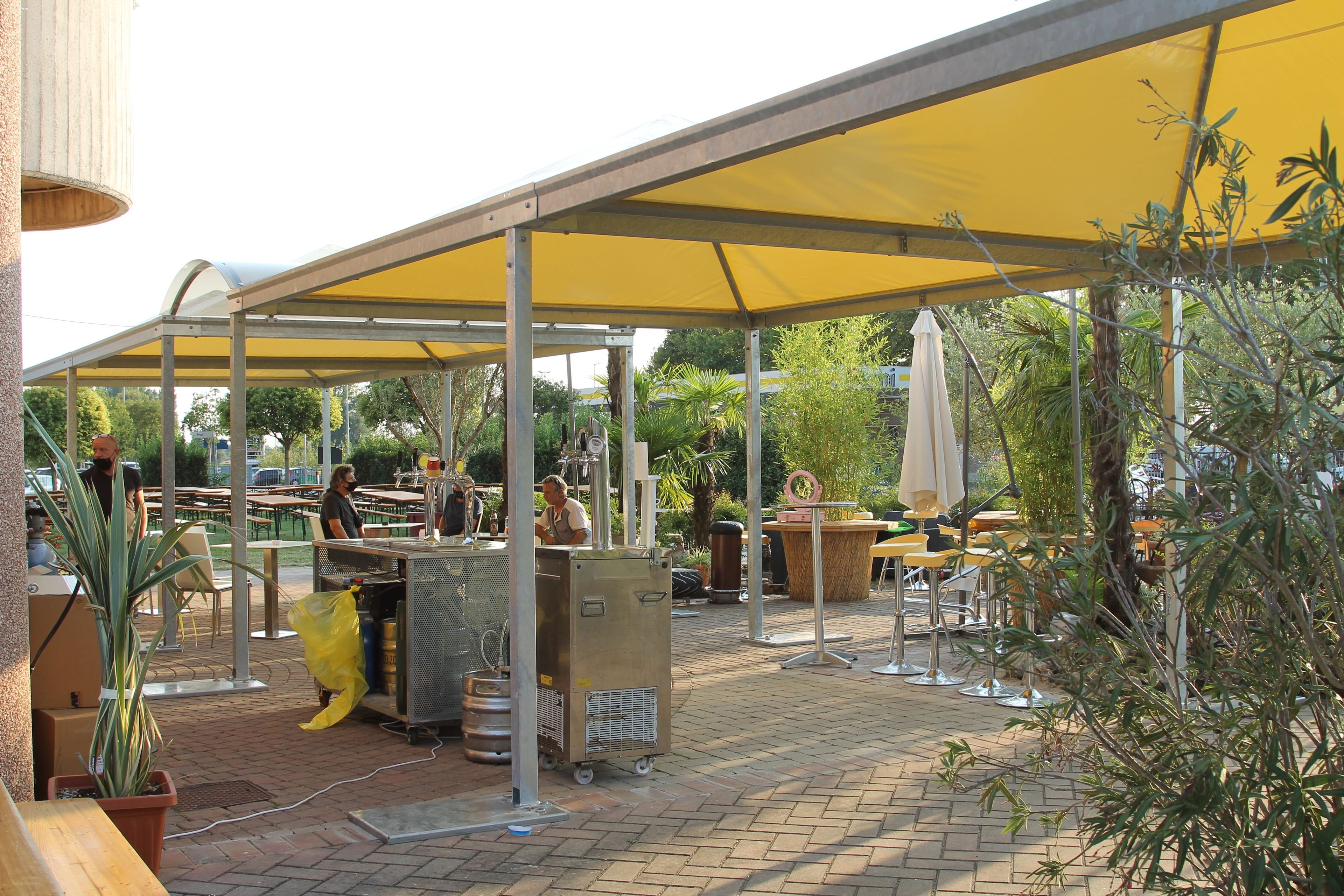 Высокопрочная стальная беседка SELVOLINA PRIMAVERA ARCH-00105442 - Вид №9