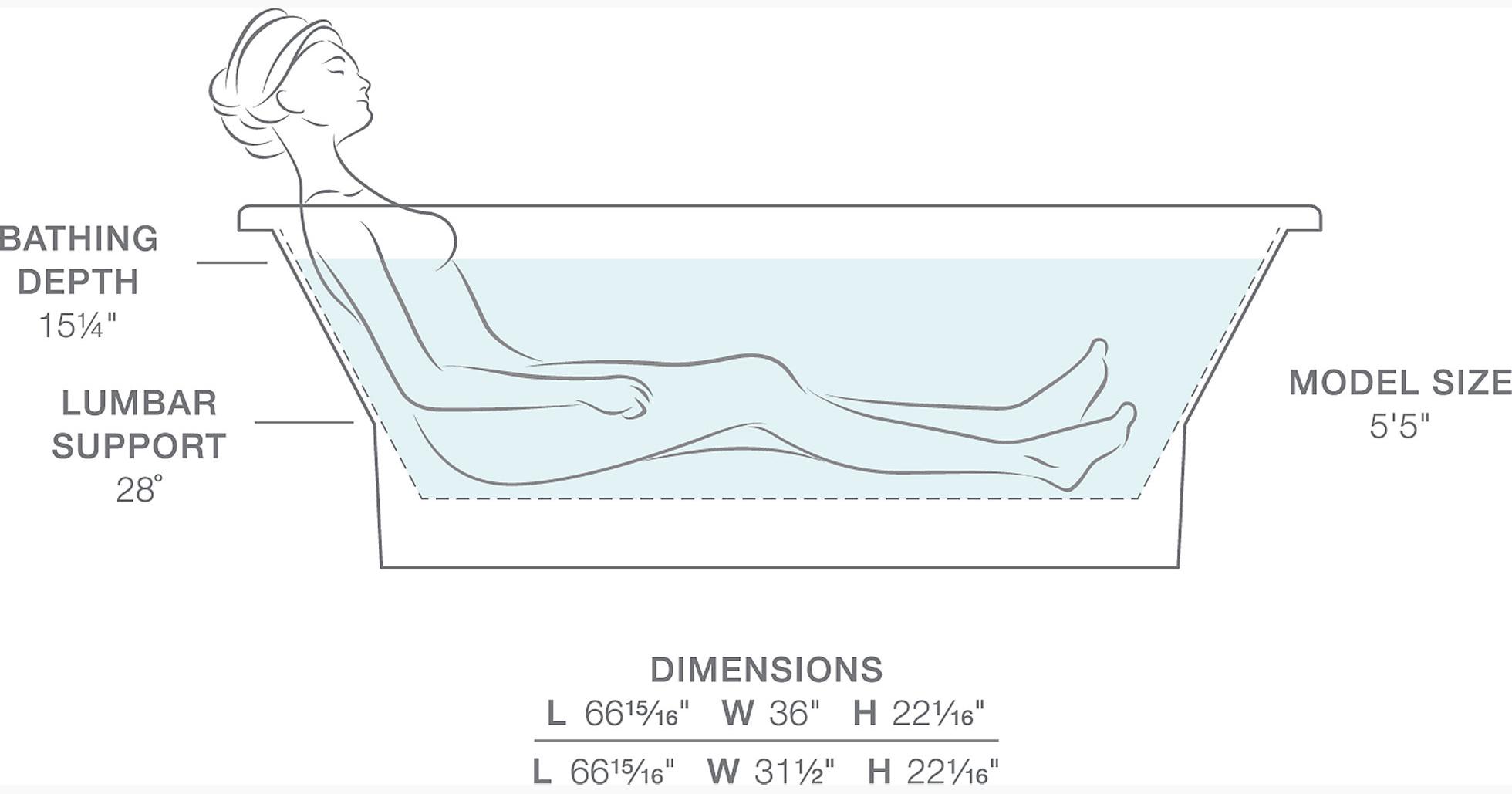 KOHLER Rêve 67 K-894-F63-0  - Вид №3