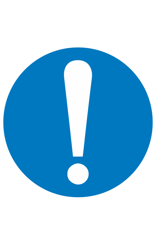 68523 Знак "Общий предписывающий знак " ( M 11 )  Предписывающие знаки размер 100 х 100 мм Спецодежда 