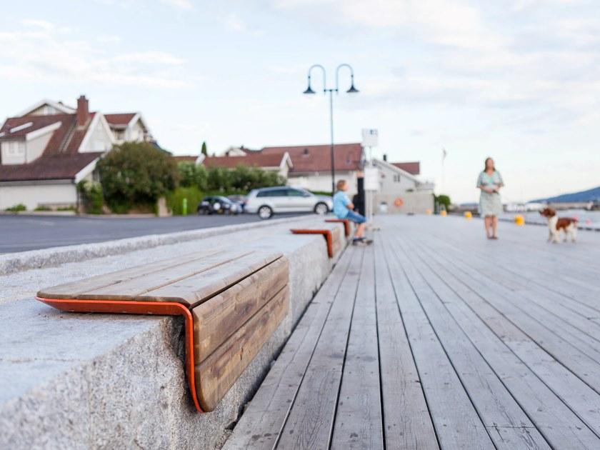 VESTRE Скамья из стали и дерева без спинки sun-id-1435326 - Вид №4