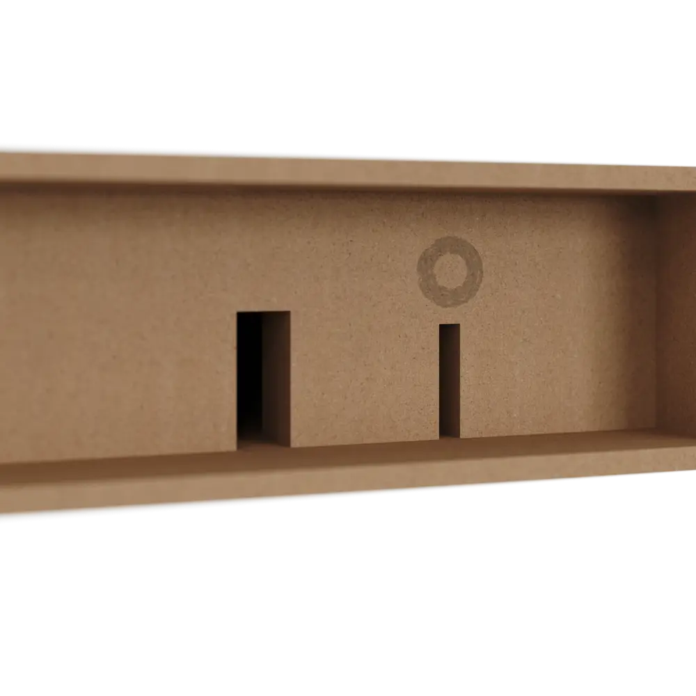 Полка настенная Spaceo Agata 23x23.5 см МДФ цвет синий STLM-2047812 - Вид №4