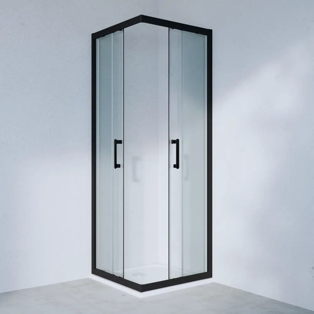 Комплект стекол для душевой ширмы Sensea Easy 80x80 см 84430284 STLM-2153207 - Вид №9
