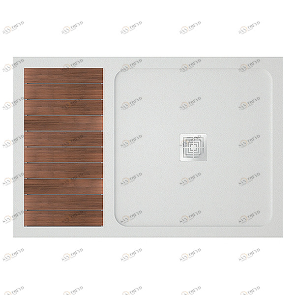 Поддон для душа TOUCHSTONE-90х100СМ CSA Box Doccia TS03