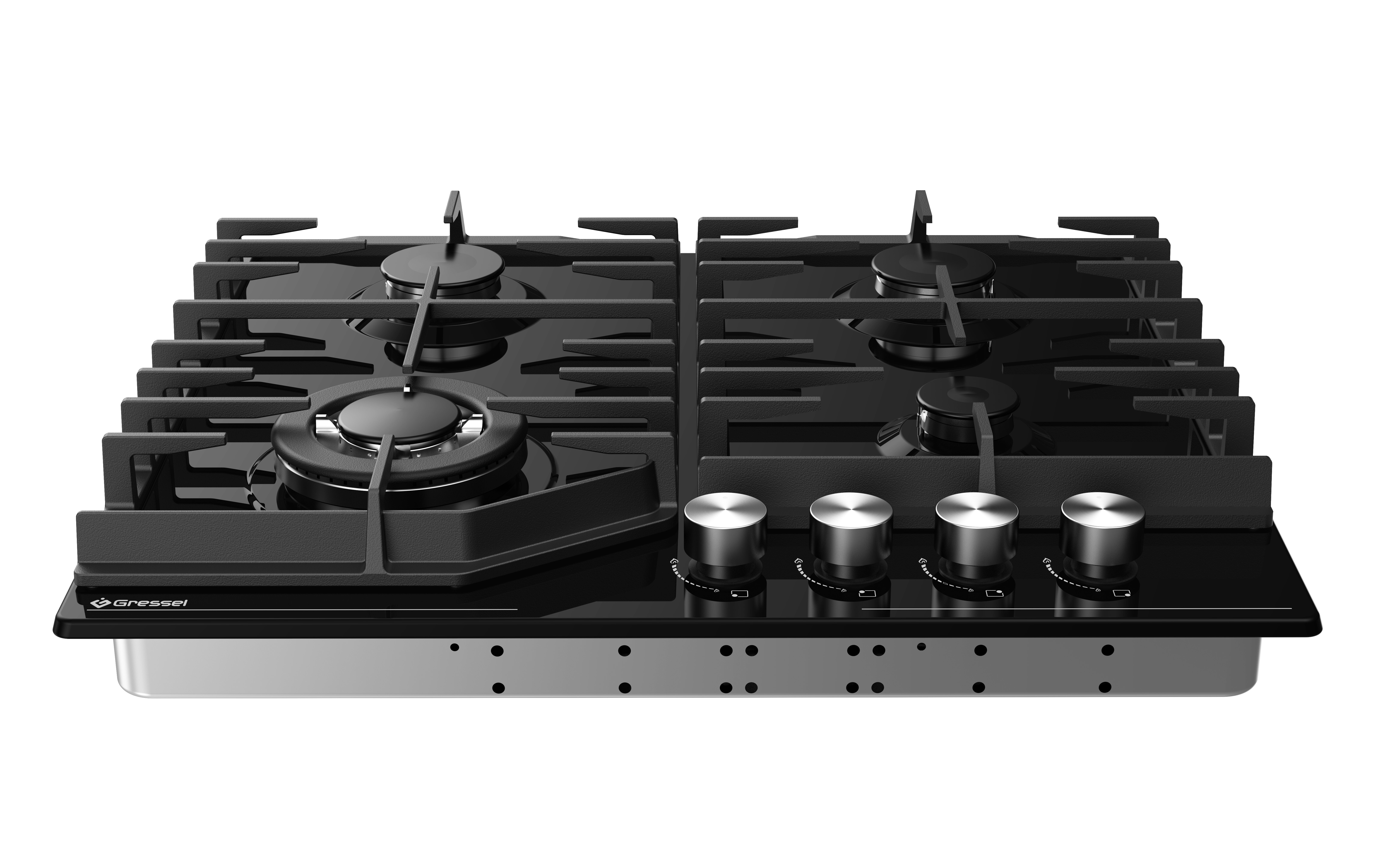 9256886 Газовая варочная поверхность Gressel RU60V41B77011 STDN-0008579 - Вид №3