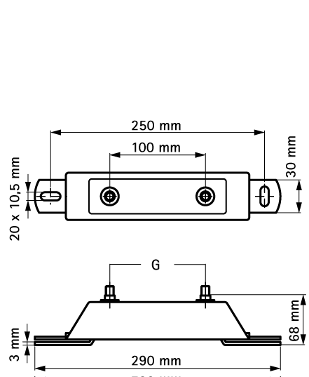 6693008 BIS dB-FiX® 80 Фиксирующая опора для создания конструкций опор фиксации walraven  - Вид №1