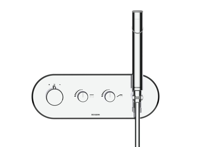 Хром латунь термостатический смеситель для душа Bossini PLY ARCH-00108852