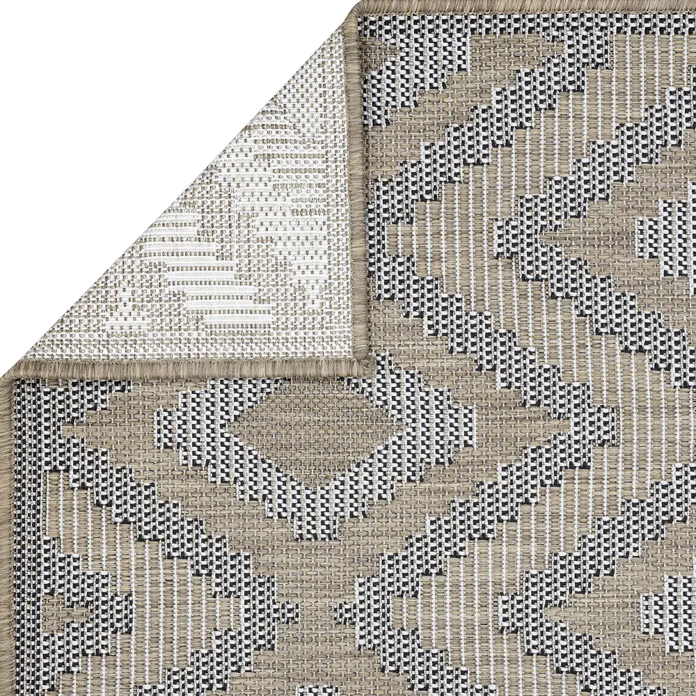 Циновка Дели 80x120 см полипропилен 81414_50512 цвет бежевый ROYALTAFT STLM-2211204 - Вид №2