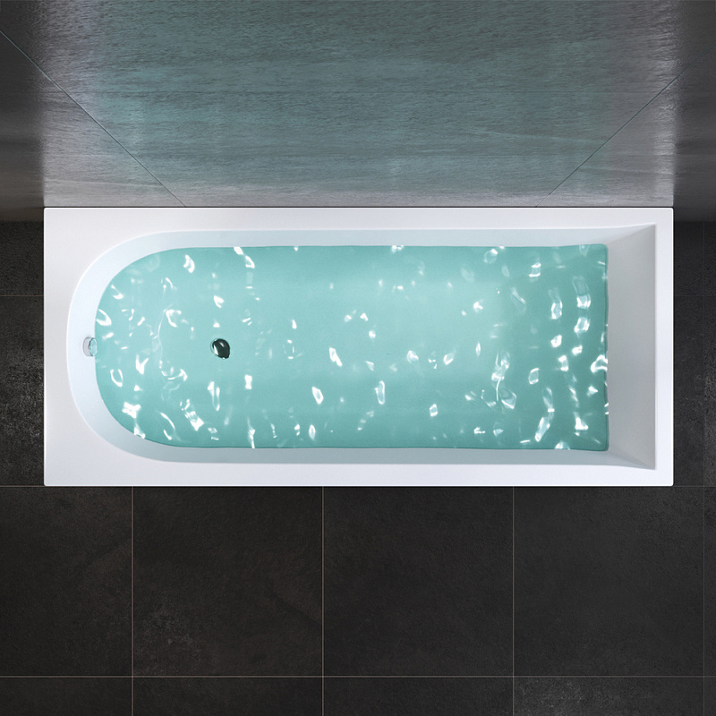 W72A-180-080W-A2 Ванна акриловая 180x80 AM.PM Spirit