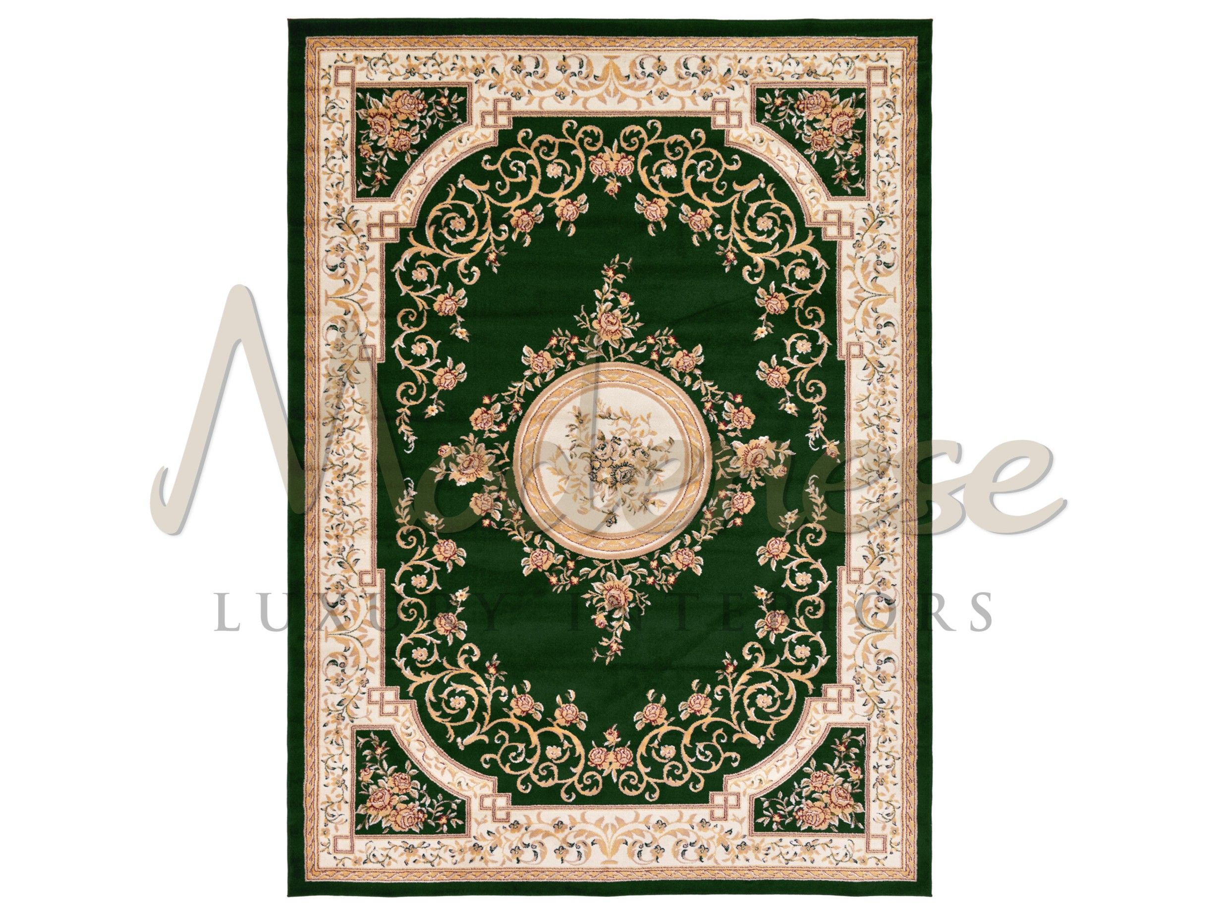 Шелковый прямоугольный ковер Modenese Luxury Interiors ковры и ковры ARCH-00019717