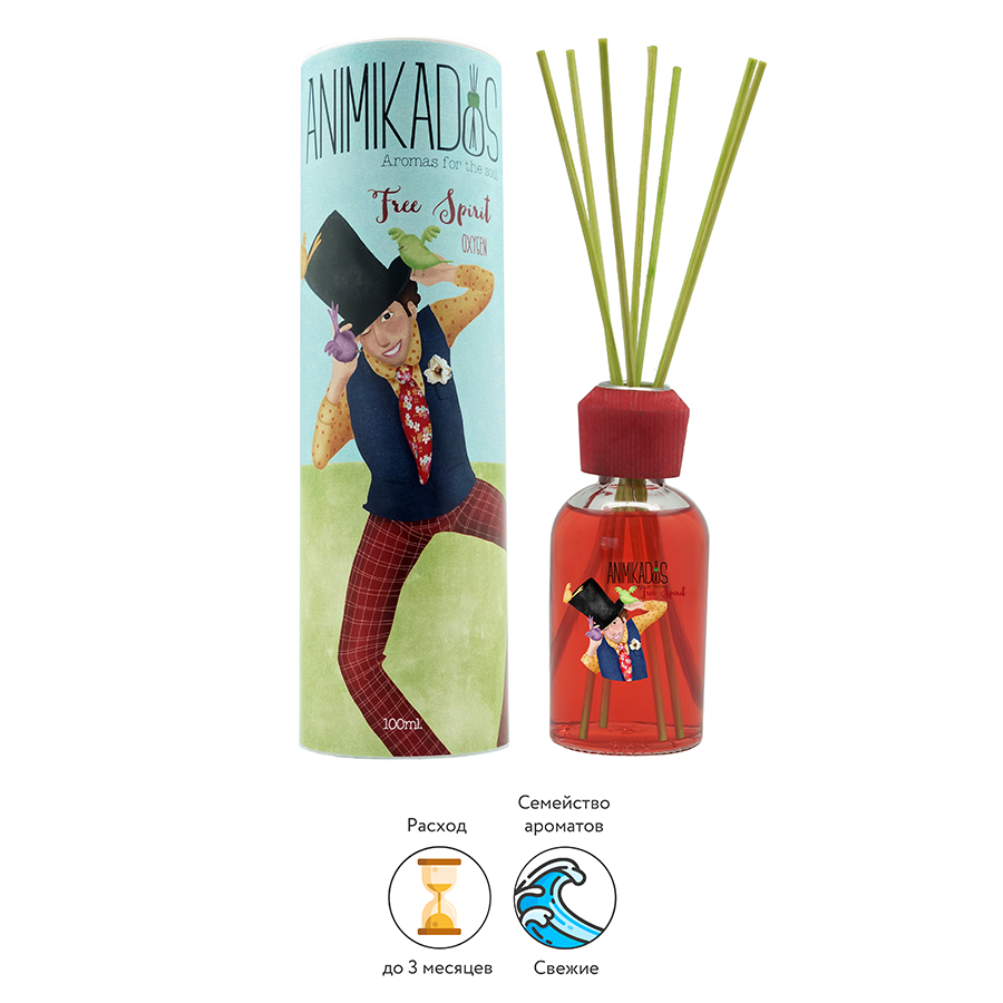 MK100GCAMGB Диффузор ароматический , animikados, free spirit, 100 мл Ambientair  - Вид №1