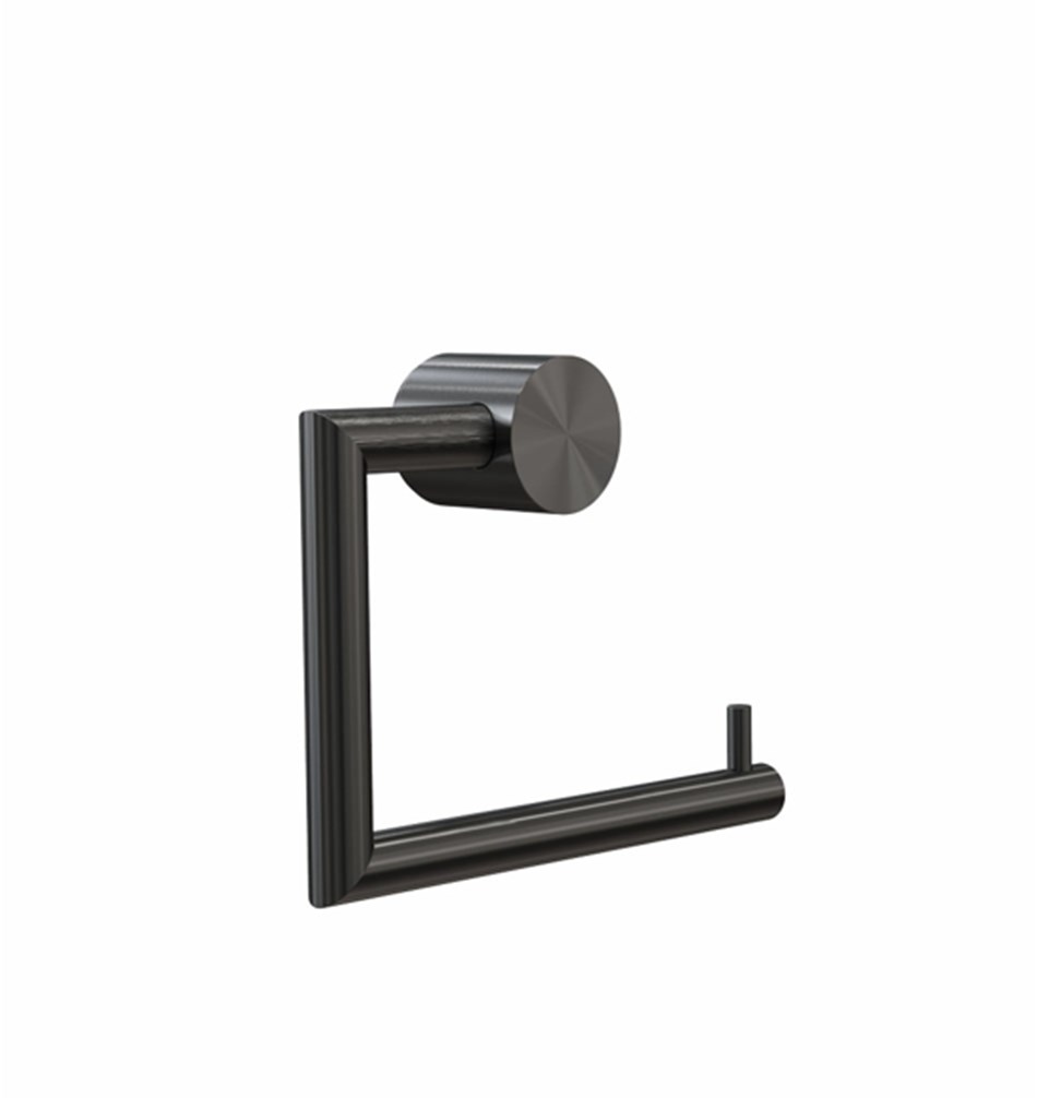 FROST Держатель туалетной бумаги 1 » матовый черный Нержавеющая сталь Матовый черный N1909-BCB 