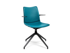 Поворотный стул с подлокотниками