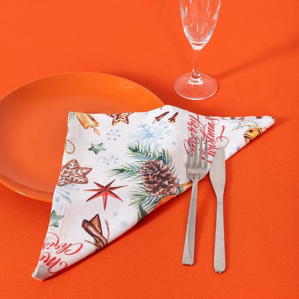 Салфетка сервировочная Омела 40x30 см разноцветная Altali STLM-2054257 - Вид №7