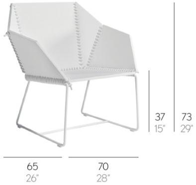 GANDIABLASCO Садовое кресло из полиэтилена Textile sun-id-1361552 - Вид №9