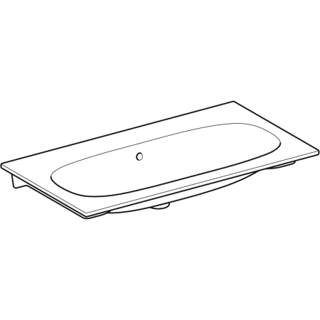 500.643.01.2 Встраиваемая раковина Geberit Acanto Geberit  - Вид №10