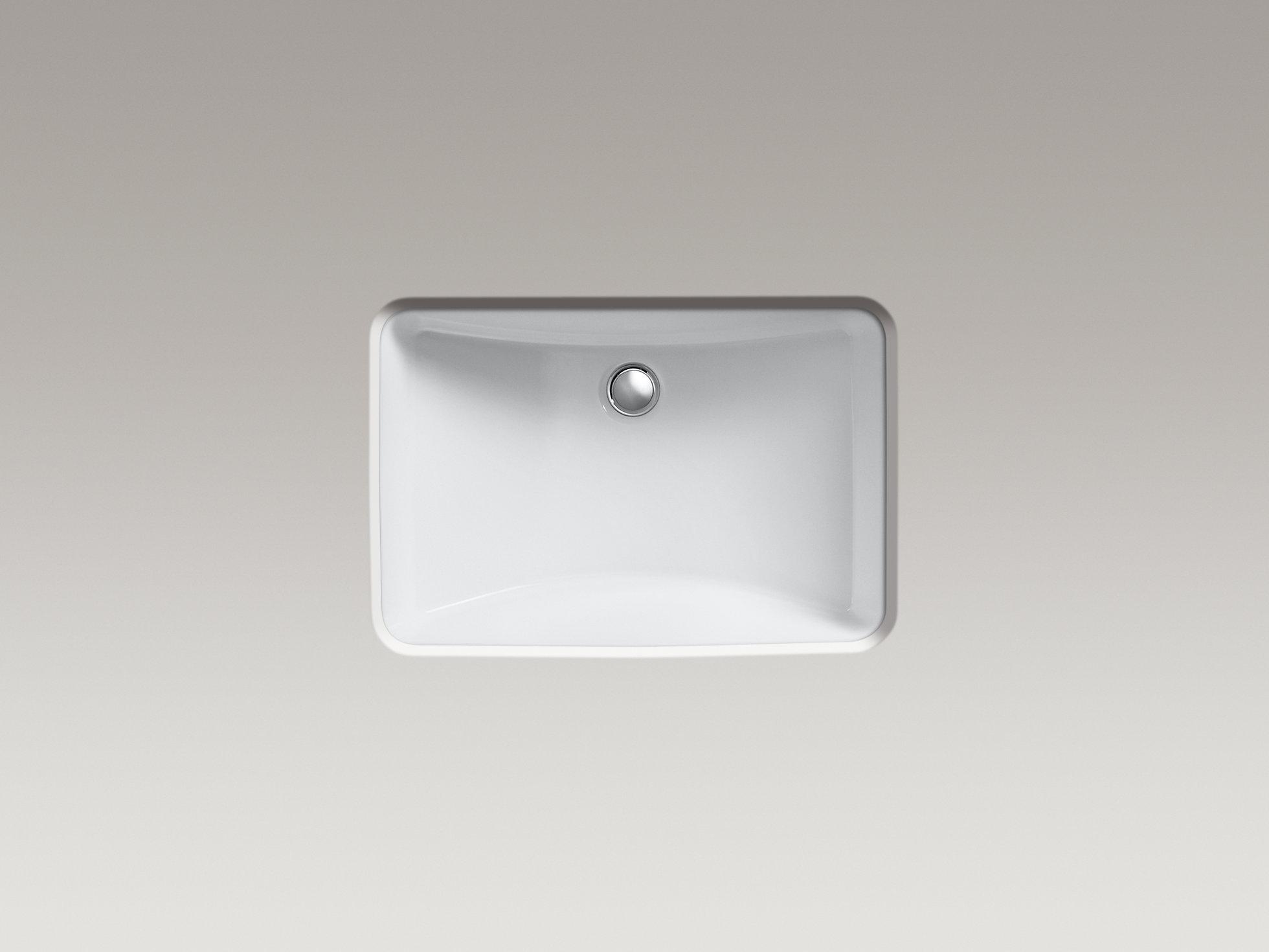 K-2214-G-96 Накладная раковина под столешницу  прямоугольная Kohler  - Вид №3