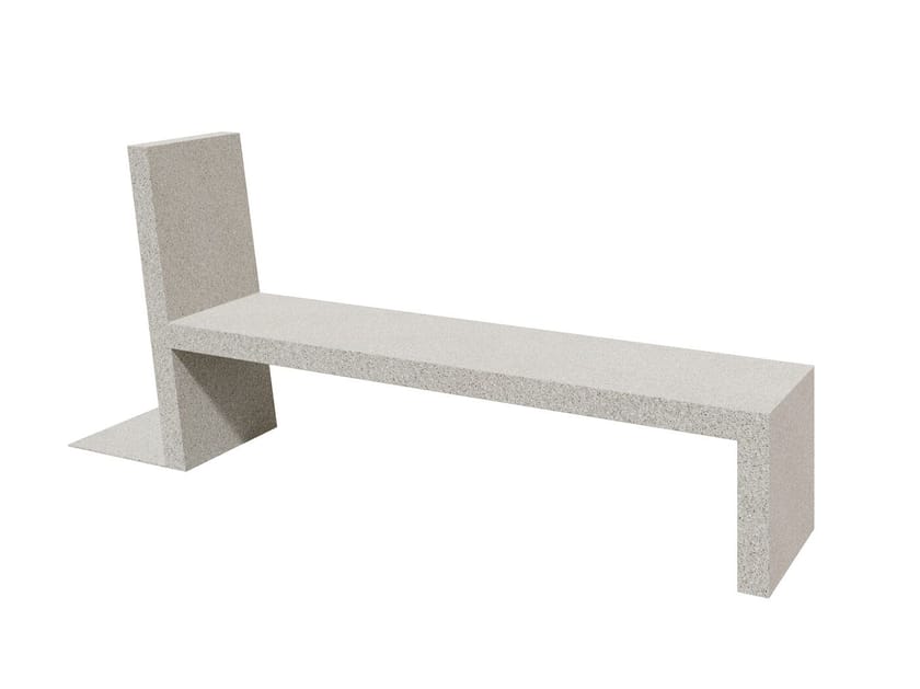 Бетонная скамья без спинки amop Góis ARCH-00009463