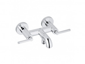 205400515 смеситель для ванны и душа Puristic KLUDI NOVA FONTE хром