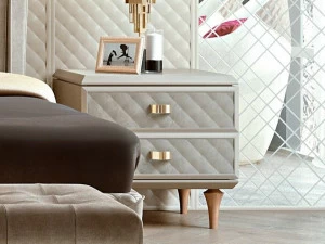 SCIC Прямоугольная тумбочка из дерева с ящиками Bellagio home