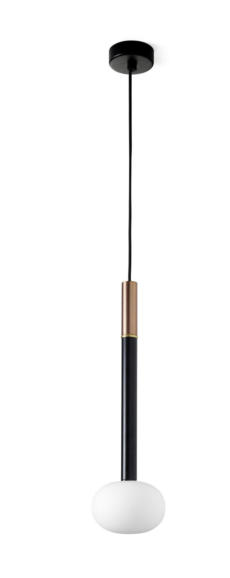 Подвесной светильник из металла и опалового стекла Miloox Mose ARCH-00084480 - Вид №5