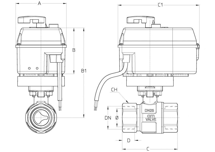 CIMBERIO CIM 690 34 Автоматический запорно-регулирующий клапан CIM 690  - Вид №1
