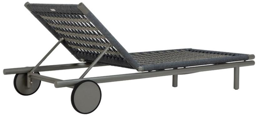 JANUS et Cie Садовый шезлонг из морского троса и алюминия Anatra sun-id-1440418 - Вид №7